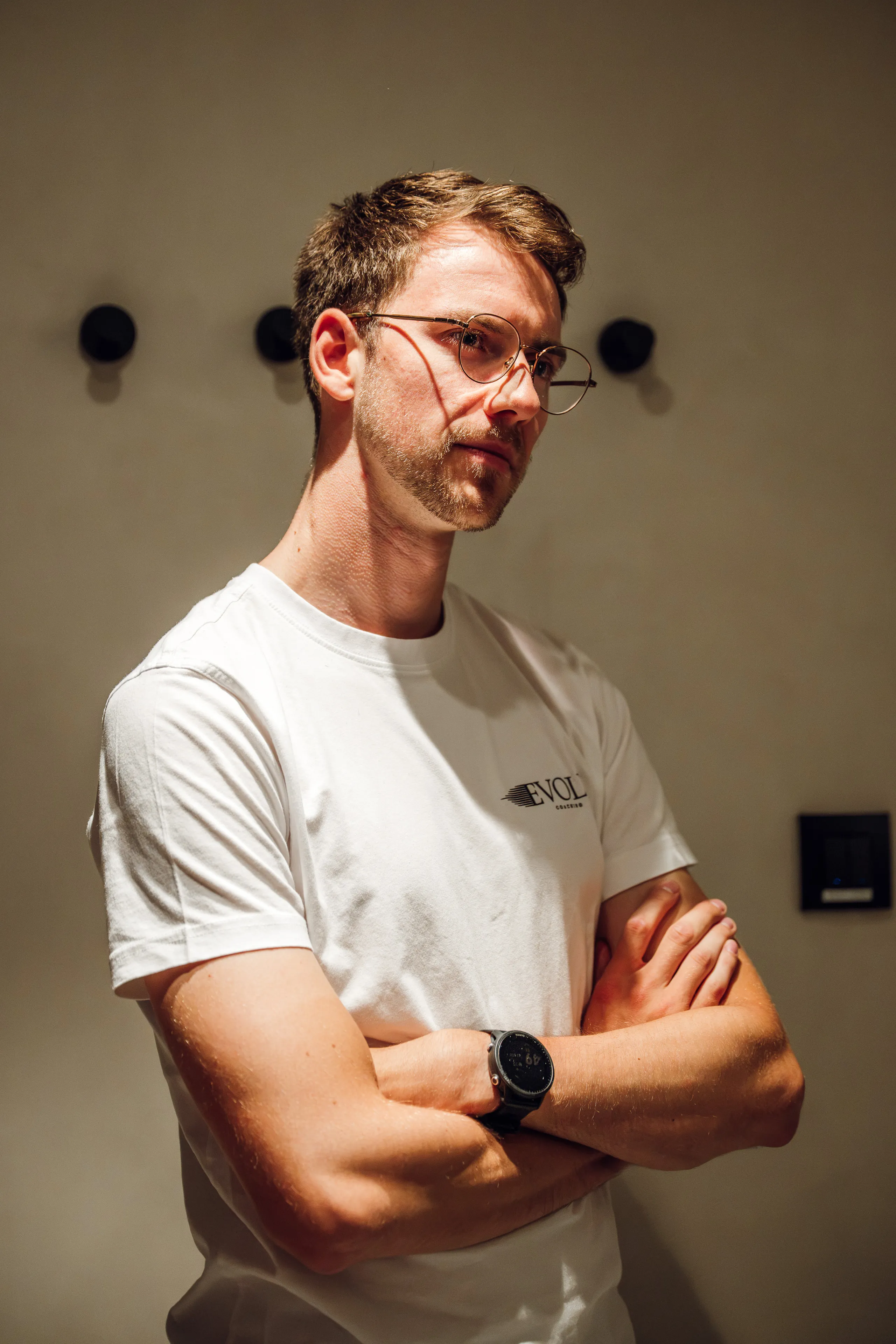 Portret van Jonas Dumoulin, endurance coach bij Evolv Coaching